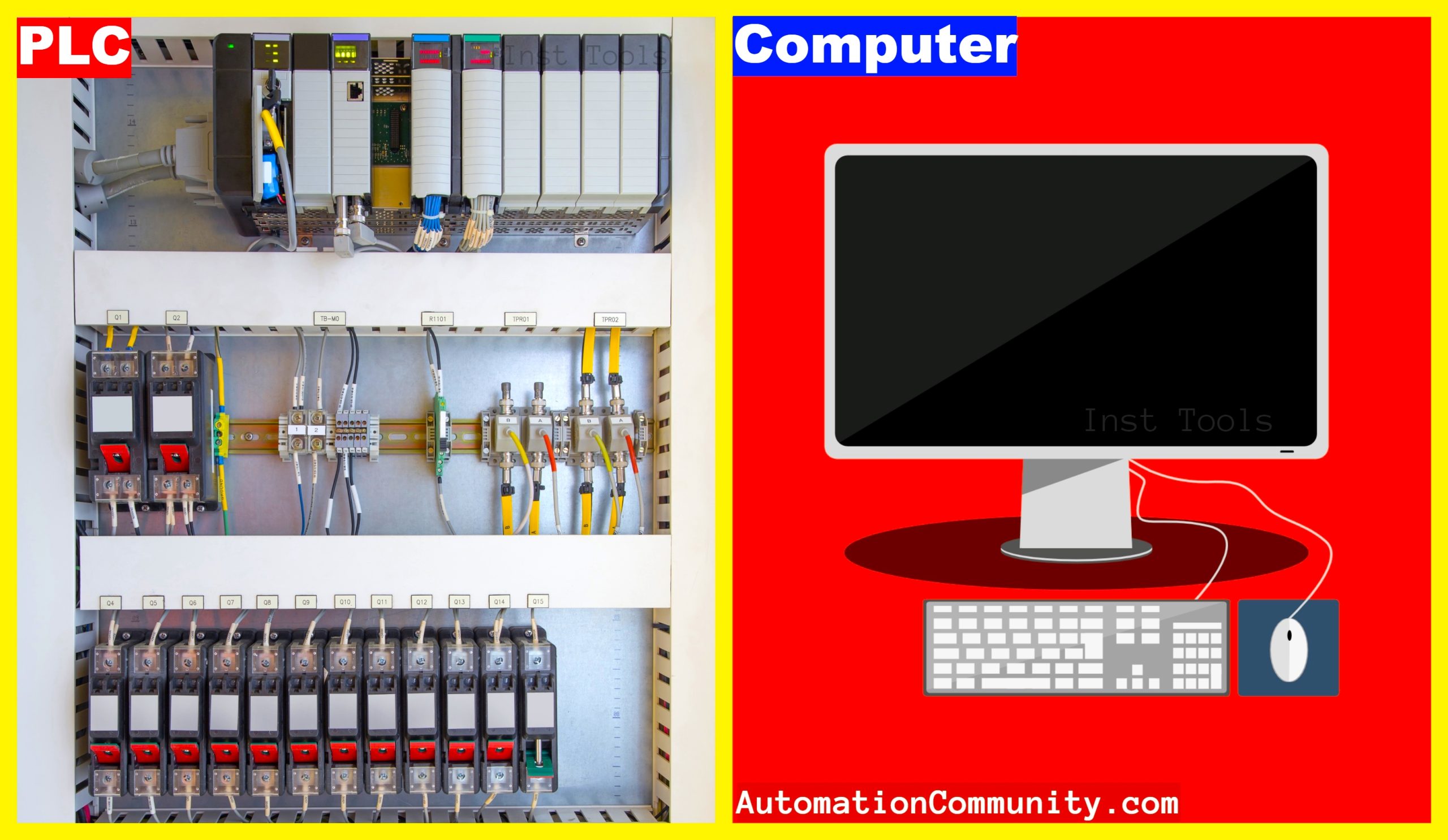 Difference Between PLC and Personal Computer