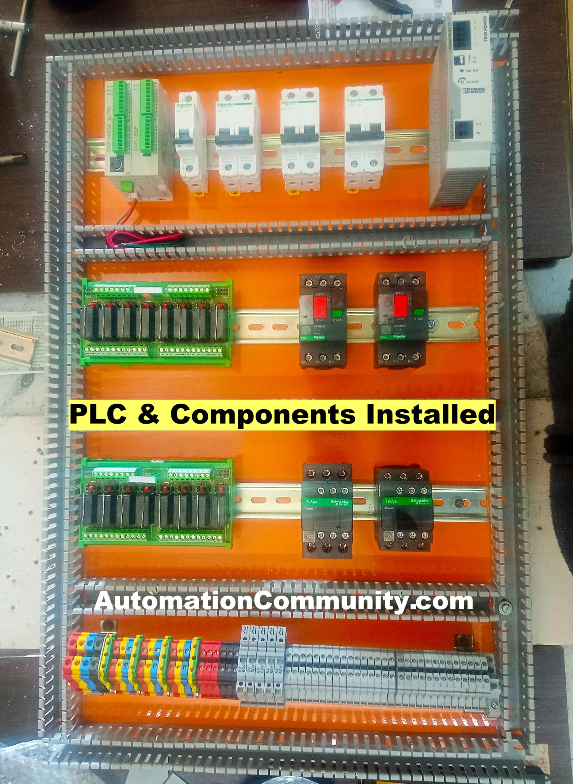 How Is A PLC Control Panel Made For Industrial Machines 