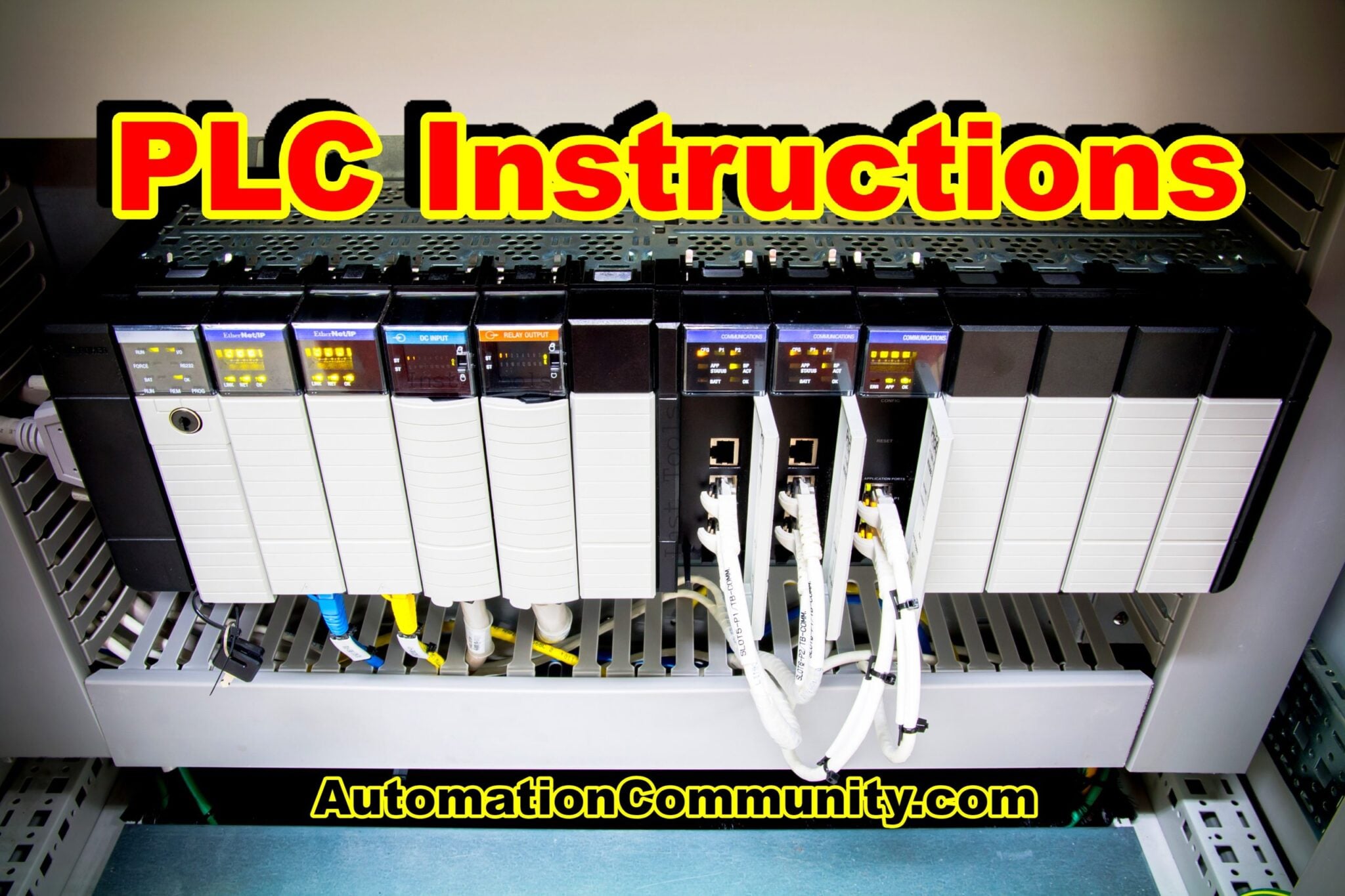 PLC Instructions - Programmable Logic Controller