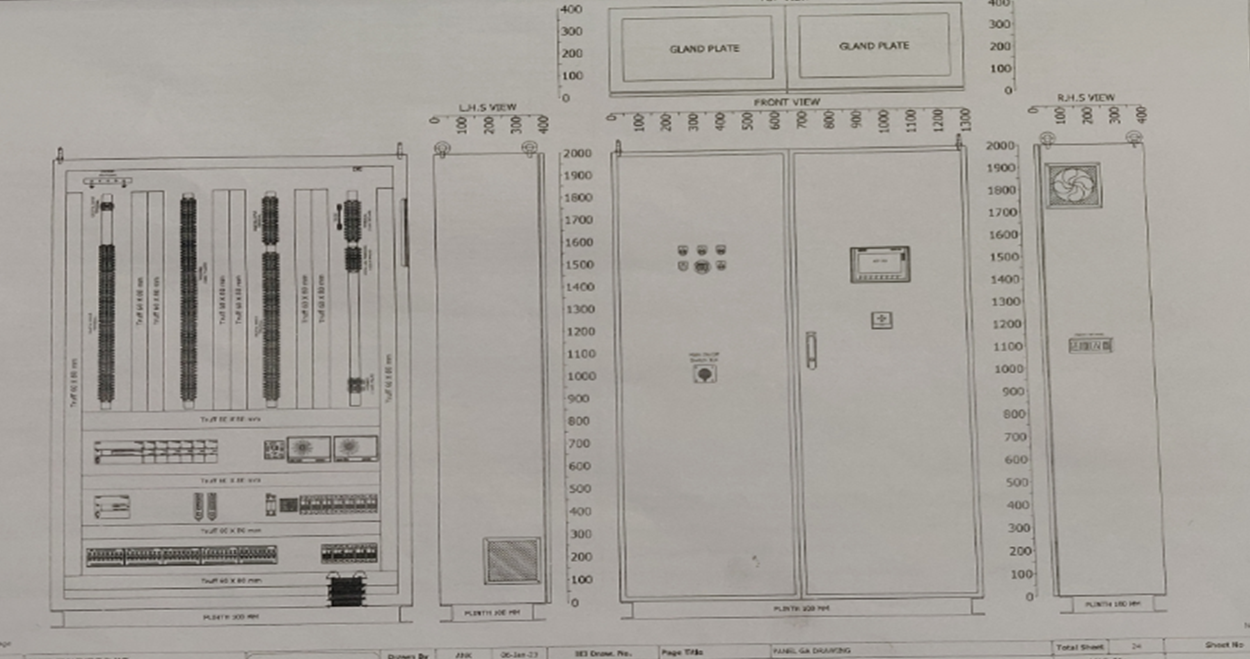 Control Panel Testing Procedure PLC And Electrical MCC