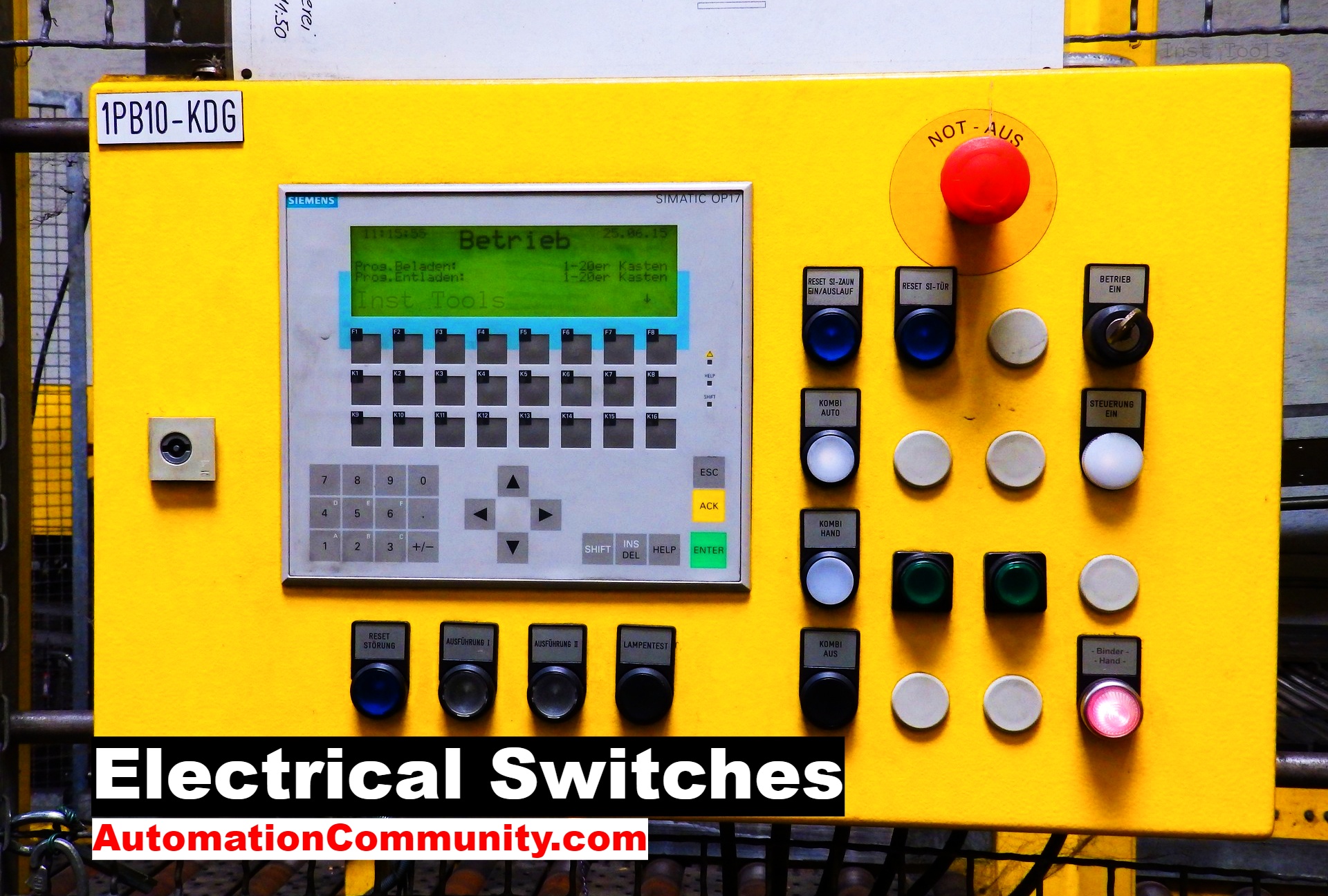 Electrical Switches Objective Questions and Answers