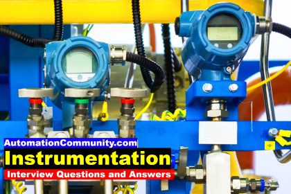 Instrumentation Interview Questions and Answers
