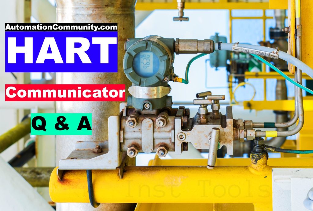HART Communicator – Test Your Instrumentation Knowledge